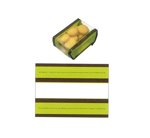 立體包裝綠袋-小  |產品介紹|包材 / 模具|包裝袋