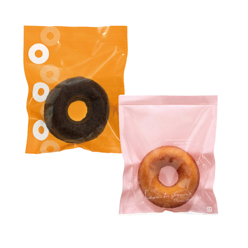 甜甜圈包裝袋(兩色)  |產品介紹|包材 / 模具|包裝袋
