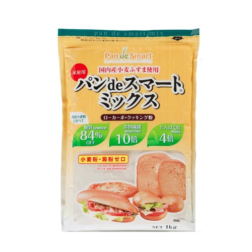 Pan de Smart 高纖小麥麩皮粉  |產品介紹|鳥越製粉|Pan de Smart 低醣高纖用粉|高纖小麥麩皮粉